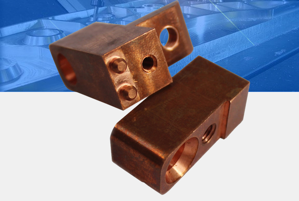 copper cnc turning parts
