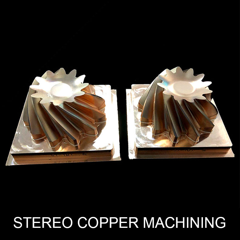 stereo copper machining
