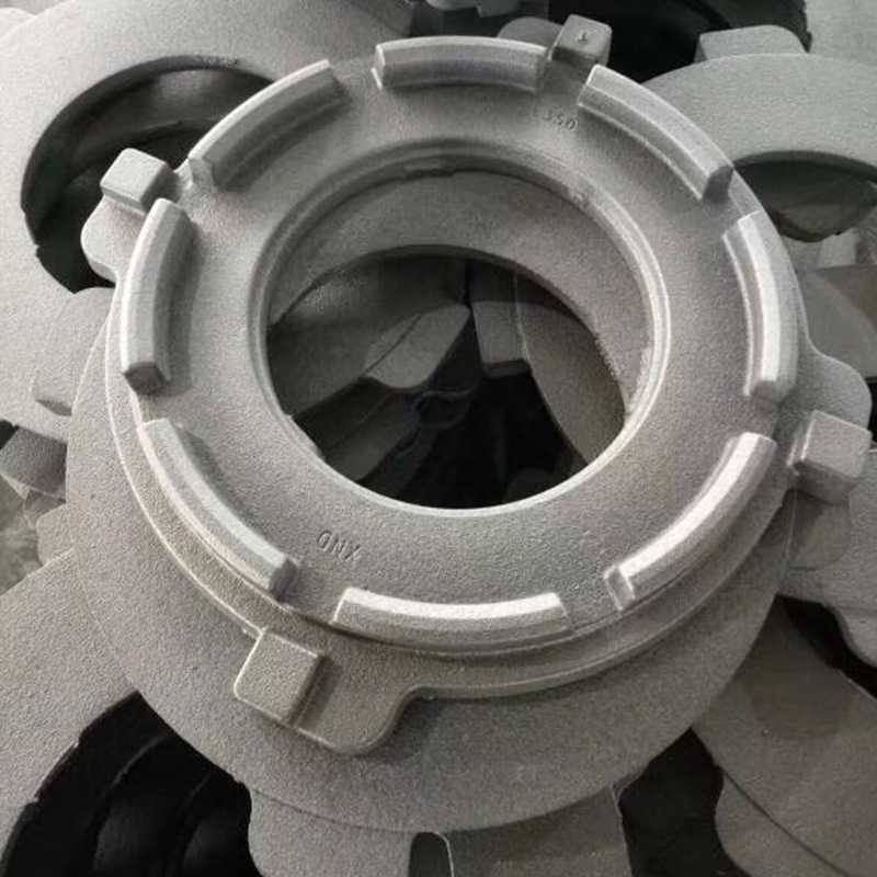 Machining Motor side cover castings