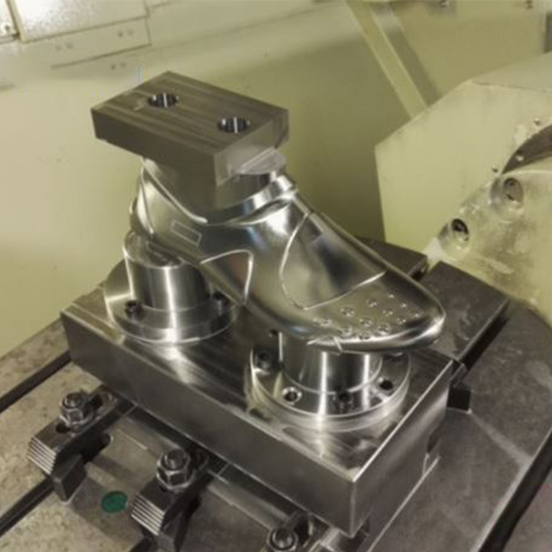 machining shoe mould