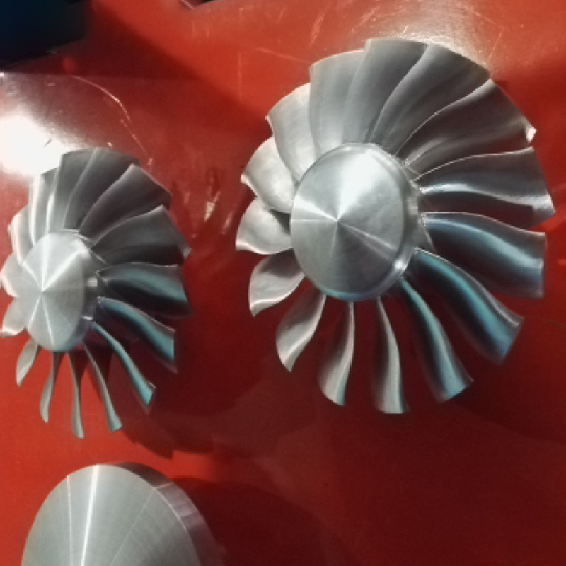 Cnc machining titanium impellers