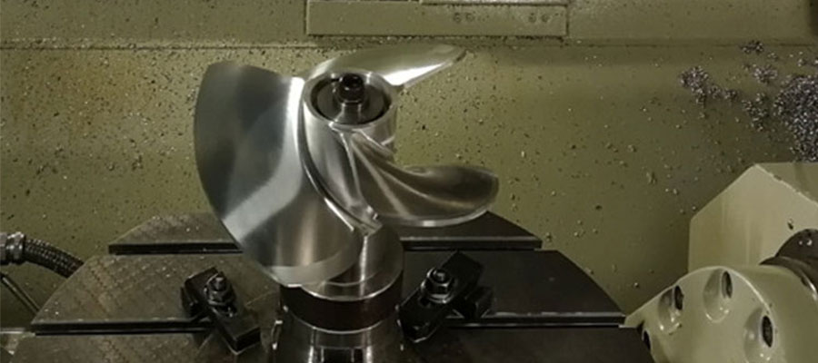 machining ship propellers