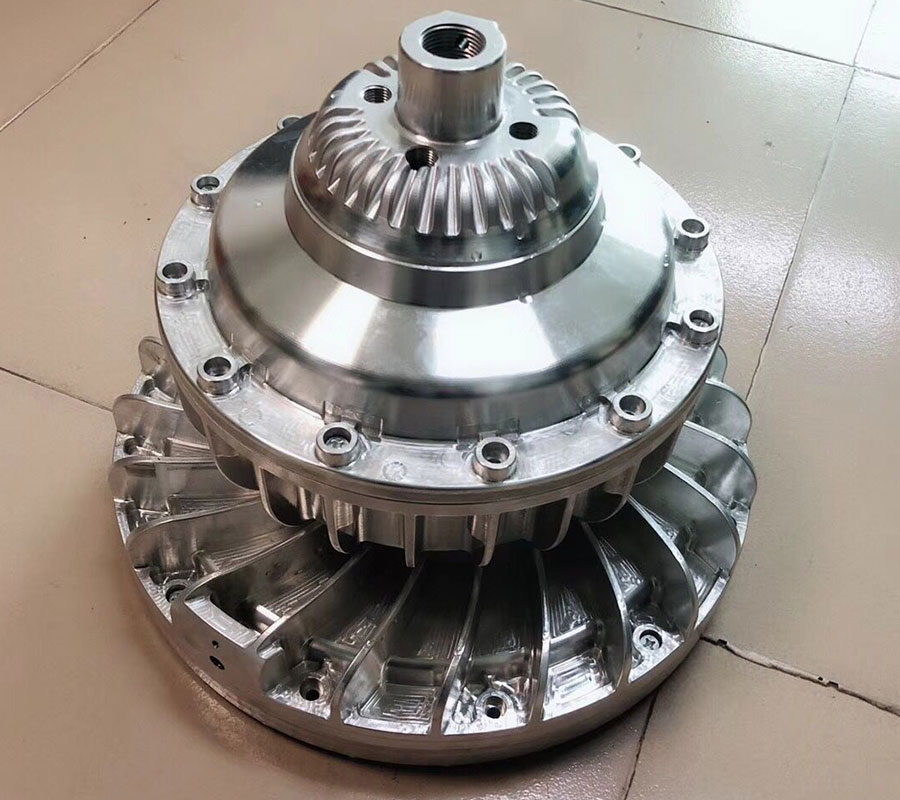 Real Shot Cnc Machining LED Lighting Housing Casting