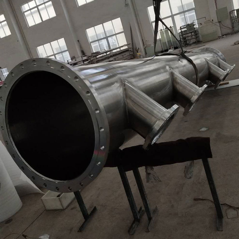 Polishing Of The Inner Wall Of Large Shaped Steel Pipe