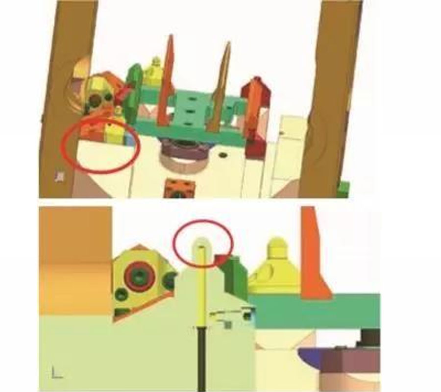 Positioning pin design structure, broken pin realizes automatic alarm through air pressure detection - PTJ IMAGE