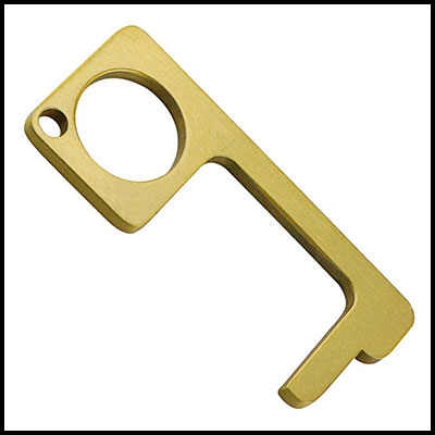 Gold No Touch Door Opener