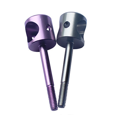 Swiss Cnc Machining Anodizing Aluminum Screws 