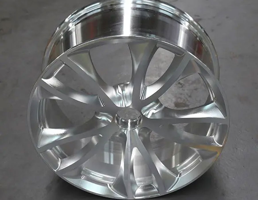 The picture of the processed car wheel.