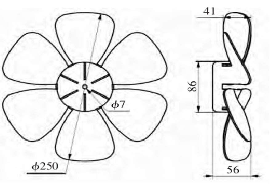 Fan-plastic-parts-diagram