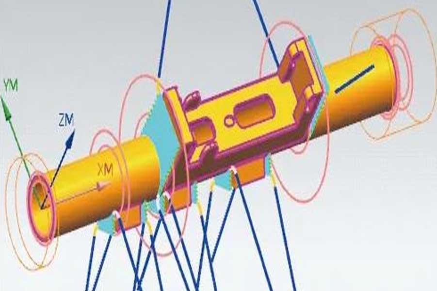 Numerical control machining of complex and special-shaped parts