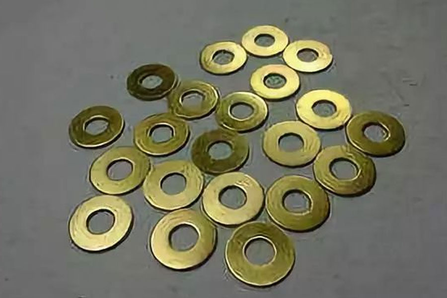 Copper flat washer