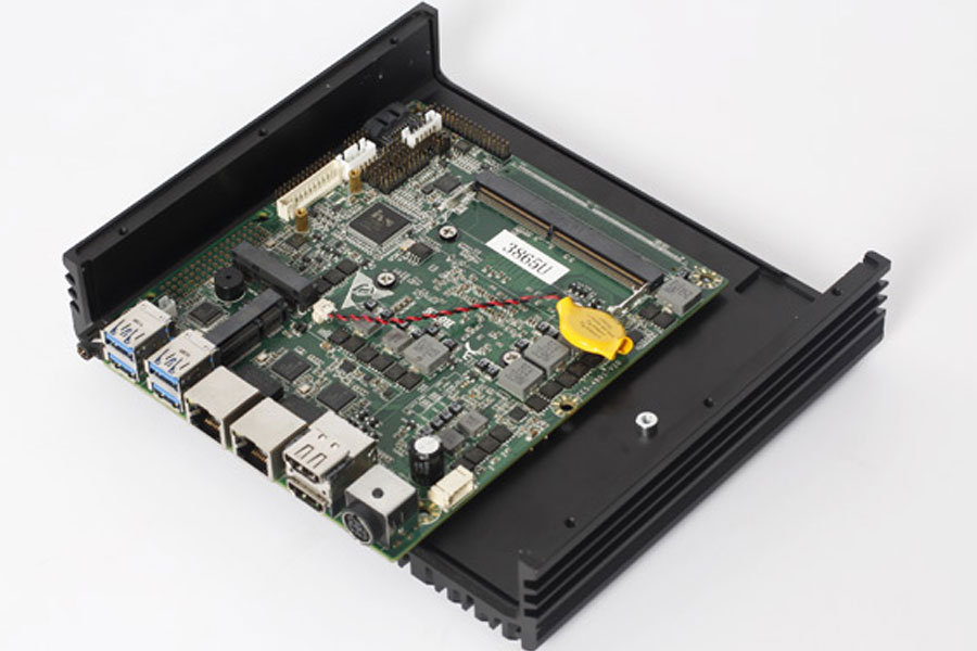 Install the industrial computer motherboard comparison position