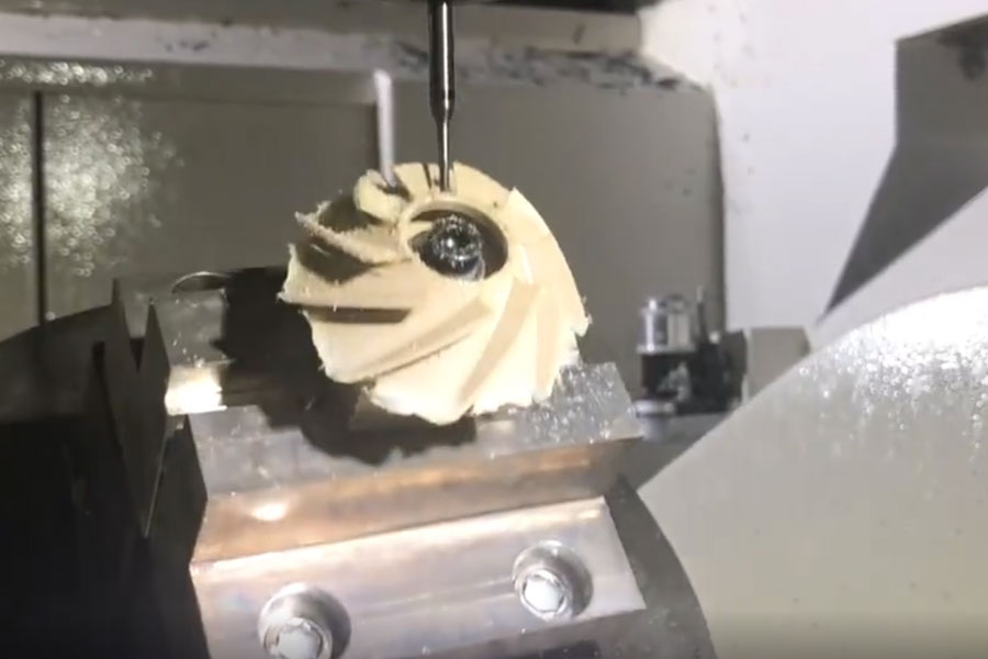 Five-Axis Cnc Machining Peek Plastic Gear