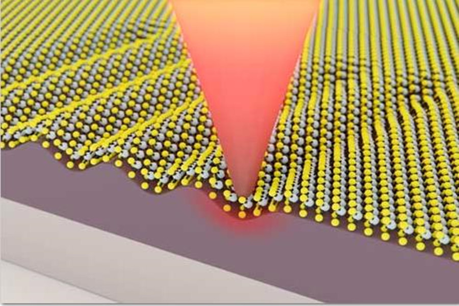 Method for cutting 2D materials with high precision