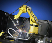 CNC machining robot parts in China 