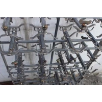 How to insulate the plating rack?
